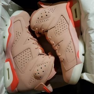 Nike Air Jordan Retro 6 Aleali May Pink Crimson